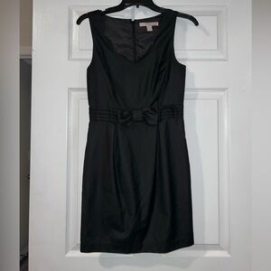 Forever 21 Elegant Black Dress w/ Sweetheart Neckline & Bow Accent - Size XS 🖤